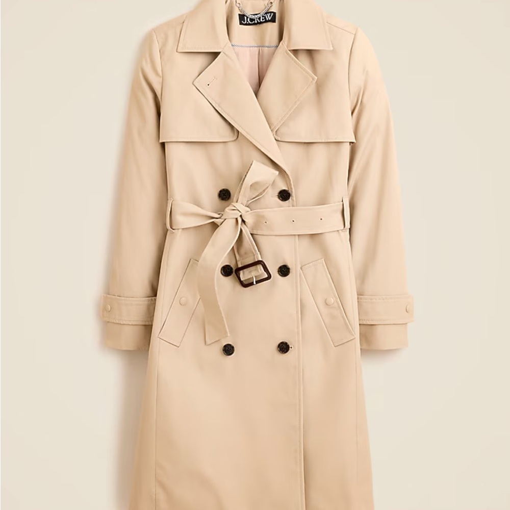 J. Crew New Icon Trench Coat